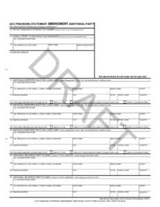 UCC-1 financing statement / Finance / Private law / Debtor / Property law / Law / Uniform Commercial Code / Business