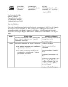 Applied ethics / Freedom of Information Act / Packers and Stockyards Act / Public records / Grain Inspection /  Packers and Stockyards Administration / Attorney–client privilege / Right to Information Act / Privilege / Confidentiality / Freedom of information legislation / Law / Ethics