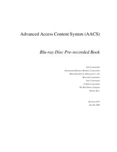 Advanced Access Content System (AACS)