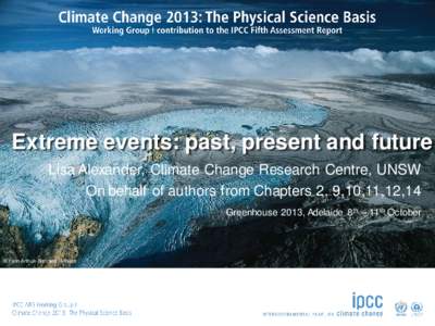 Intergovernmental Panel on Climate Change / United Nations Environment Programme / World Meteorological Organization / IPCC Fourth Assessment Report / Attribution of recent climate change / Climate change / Environment / Climatology