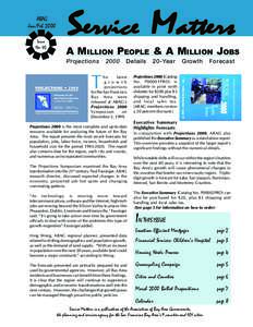 ABAG Jan/Feb 2000 Issue No. 45  Service Matters