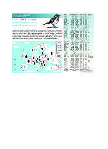 Birds in Europe – Thrushes, robins and chats  Erithacus rubecula