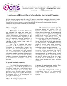 Health / Meningococcal disease / Meningococcal vaccine / Meningitis / Conjugate vaccine / Neisseria meningitidis / Vaccination / NmVac4-A/C/Y/W-135 / JN-International Medical Corporation / Vaccines / Medicine / Bacteria