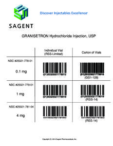 Discover Injectables Excellence  ® GRANISETRON Hydrochloride Injection, USP
