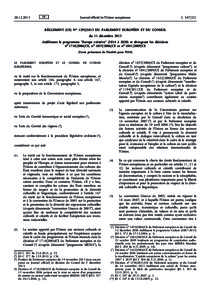 Règlement (UE) no[removed]du Parlement européen et du Conseil du 11 décembre 2013 établissant le programme 