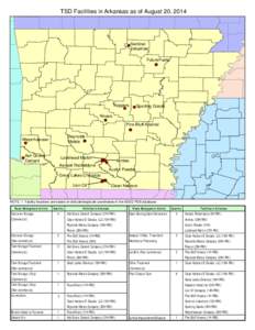 Clean Harbors / El Dorado / Ash Grove Cement Company / Geography of the United States / Arkansas / Pine Bluff metropolitan area / Pine Bluff /  Arkansas / Reynolds Group Holdings