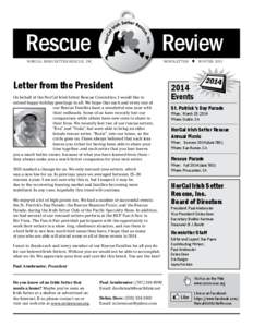 Rescue  Review NORCAL IRISH SETTER RESCUE, INC.