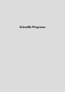 Scientific Programs  Plenary Lectures May 29 (Thu) 9:00-11:30 Room A Chairperson: Hiroyuki Takeda (Univ. of Tokyo) PL-01　09:00-10:15 The Molecular Control of Embryogenesis: Insights from Zebrafish