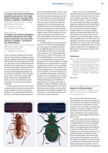 entomologische berichten Terry L. Erwin & David L. Pearson[removed]A Treatise on the Western Hemisphere