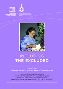 Office of Her Royal Highness Princess Maha Chakri Sirindhorn’s Projects INCLUDING THE EXCLUDED