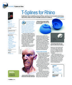 REVIEWS | T-Splines for Rhino  T-Splines for Rhino