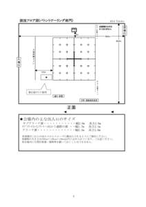 演技フロア図(バトントワーリング部門)  43rd Tohoku 指揮台 小