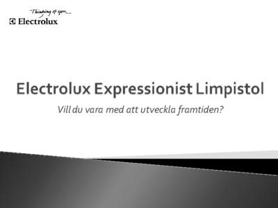 Electrolux Expressionist Limpistol