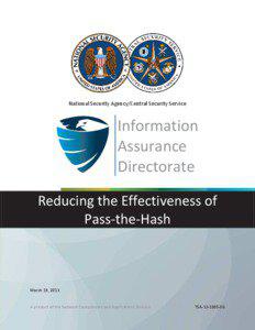 National Security Agency/Central Security Service  Information  