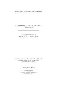 Social anthropologists / Symbolic anthropology / Evaluation methods / Clifford Geertz / Cultural anthropology / Ethnography / Thick description / Culture / Ruth Benedict / Anthropology / Science / Academia
