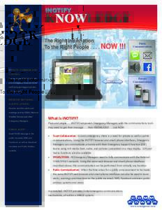 iNOTiFY Information Technology Solutions KNOW NOWLEDGE The Right Information