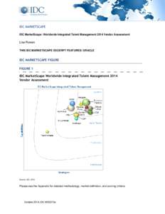 International Data Corporation / Oracle Corporation / Business intelligence / Learning management system / Business / Information technology management / Marketing operations / Talent management system / Employment / Taleo / Education