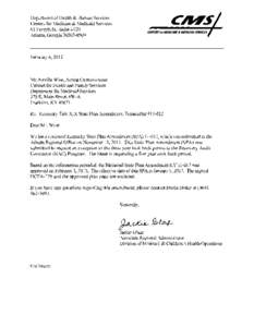 Department of Health & Human Services Centers for Medicare & Medicaid Services 61 Forsyth St., Suite 4T20 Atlanta, Georgia[removed]CENTERS for MEDICARE & MEOIG4IO SERVICES