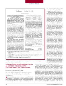 Alcohol Health & Research World Volume 19 Issue[removed]NIAAA 25th Anniversary