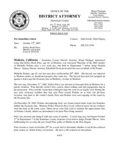 Jeffrey Rush Price was convicted Thursday of the 2003 murder of Michelle Perkins