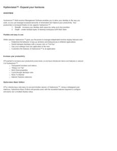 Freedesktop.org / Graphical user interfaces / User interface techniques / Windows XP / Input/output / Multi-monitor / Taskbar / Virtual desktop / X Window System / Software / System software / Computing