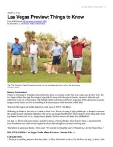 CLOSE PRINT PREVIEW  X  August 13, 2015 Las Vegas Preview: Things to Know from WWD issue  Download PDF