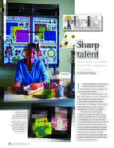 HOMETOWN STORIES  Sharp talent Apex artist Laura Kelly transforms imagination