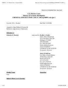 CM/ECF - U.S. District Court - Vermont (LIVE)  https://ecf.vtd.uscourts.gov/cgi-bin/DktRpt.pl?[removed]L_...