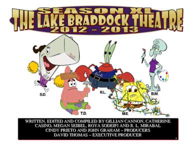 Lake Braddock Theatre for the Performing Arts Handbook