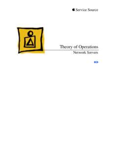 K Service Source  Theory of Operations Network Servers  Theory of Operation