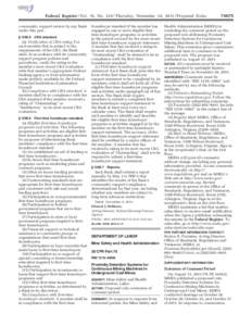 Federal Register / Vol. 76, No[removed]Thursday, November 10, [removed]Proposed Rules community support review by any Bank under this part. § [removed]CRA standard.