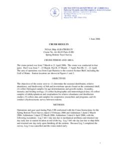 Barndoor skate / National Marine Fisheries Service / Seawolf / National Oceanic and Atmospheric Administration / NOAAS Albatross IV / Turtle excluder device / Thorny skate / Trawling / Scup / Fish / Rajidae / Fishing industry