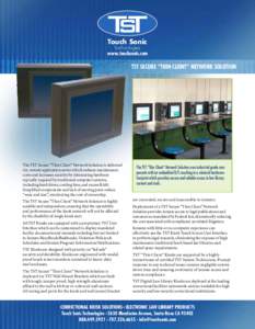 Computing / Thin client / Touchscreen / Prison / X Window System / Software / Kiosks / Interactive kiosk