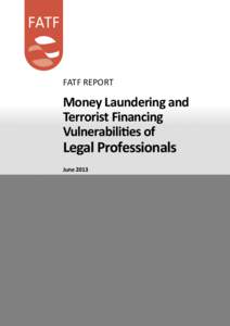 fatf REPORT  Money Laundering and Terrorist Financing Vulnerabilities of