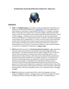 Microsoft Word - International Ed Newsletter 03-13