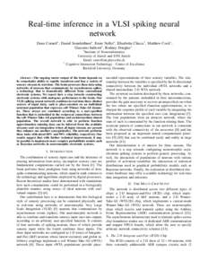 Neuroscience / Computational neuroscience / Nervous system / Computational statistics / Neuron / Biological neural network / Artificial neural network / Winner-take-all / Spiking neural network / Neural networks / Mind / Biology