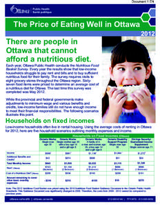 Price of Eating Well in Ottawa 2012.cdr