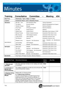 Training  Consultative Committee