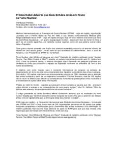 Microsoft Word - Nuclear Famine Press ReleasePortuguese