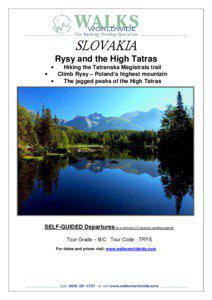 Rysy and the High Tatras 2011