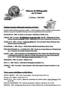 biblio castor 2005 web.indd