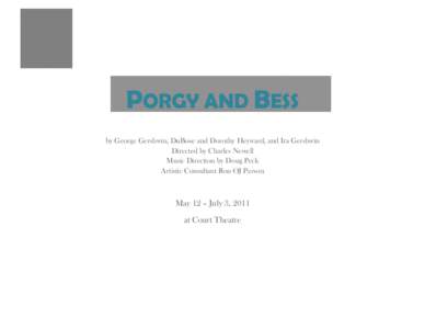 Microsoft Word - Porgy and Bess Study Guide