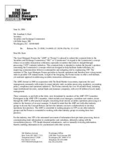 June 16, 2004 Mr. Jonathan G. Katz Secretary Securities and Exchange Commission 450 Fifth Street, NW Washington, D.C[removed]