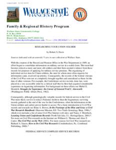 Genealogy / Education in the United States / Government / Historiography / Military Personnel Records Center / Quapaw Indian Agency / Official Records of the American Civil War / National Archives and Records Administration / The National Archives