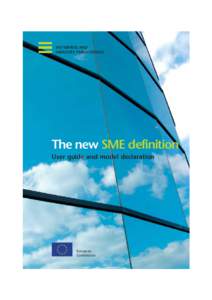 SME exchange / Small and medium enterprises / European Investment Fund / Environmental regulation of small and medium enterprises