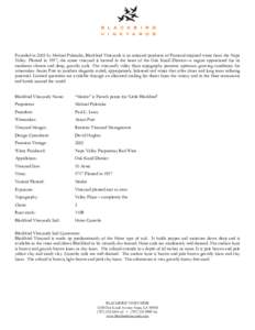 Wine / Aaron Pott / Year of birth missing / Napa Valley AVA / Merlot / California wineries / Prince Edward County Wine / Benovia Winery / American Viticultural Areas / Napa County /  California / Geography of California