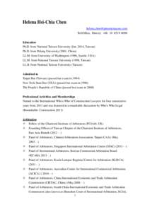 Business law / Beijing Arbitration Commission / Dispute resolution / International arbitration / Arbitral tribunal / Mediation / Emmanuel Gaillard / Arbitration in the United States / Law / Arbitration / Legal terms