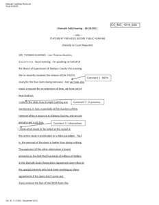 Klamath Facilities Removal Final EIS/EIR – Comments and Responses, Chapters 11.3 Federal Agencies, 11.4 State Agencies, 11.5 Local Agencies