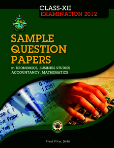 01 Sample Question Paper (Cover Page)