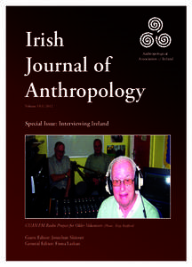 Methodology / Sociology / Anthropology / Interview / National University of Ireland /  Maynooth / Salsa / Ethnography / Belfast / Evaluation methods / Science / Evaluation